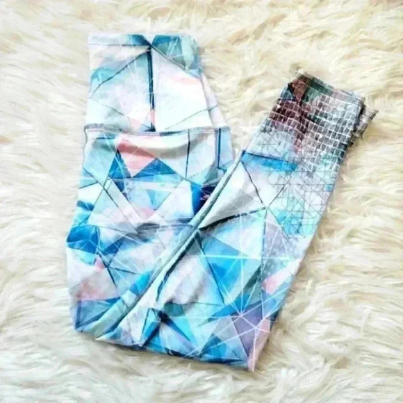 Evolution and creation printed workout leggings size medium - Picture 4 of 6